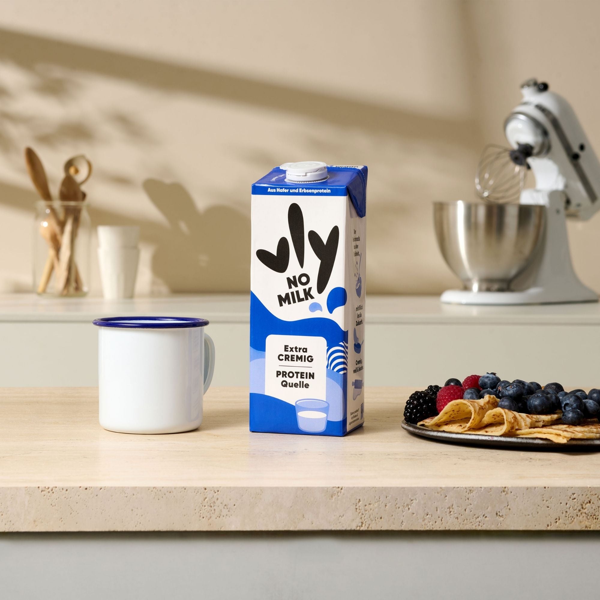 vly No Milk mit Frühstücksteller