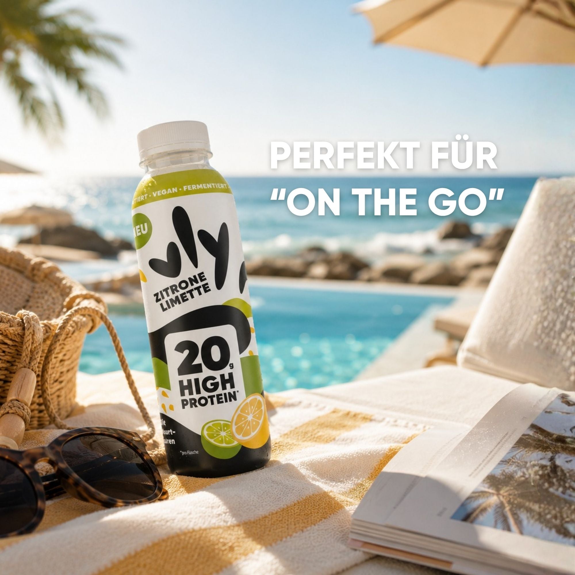 J*ghurtdrink Zitrone-Limette