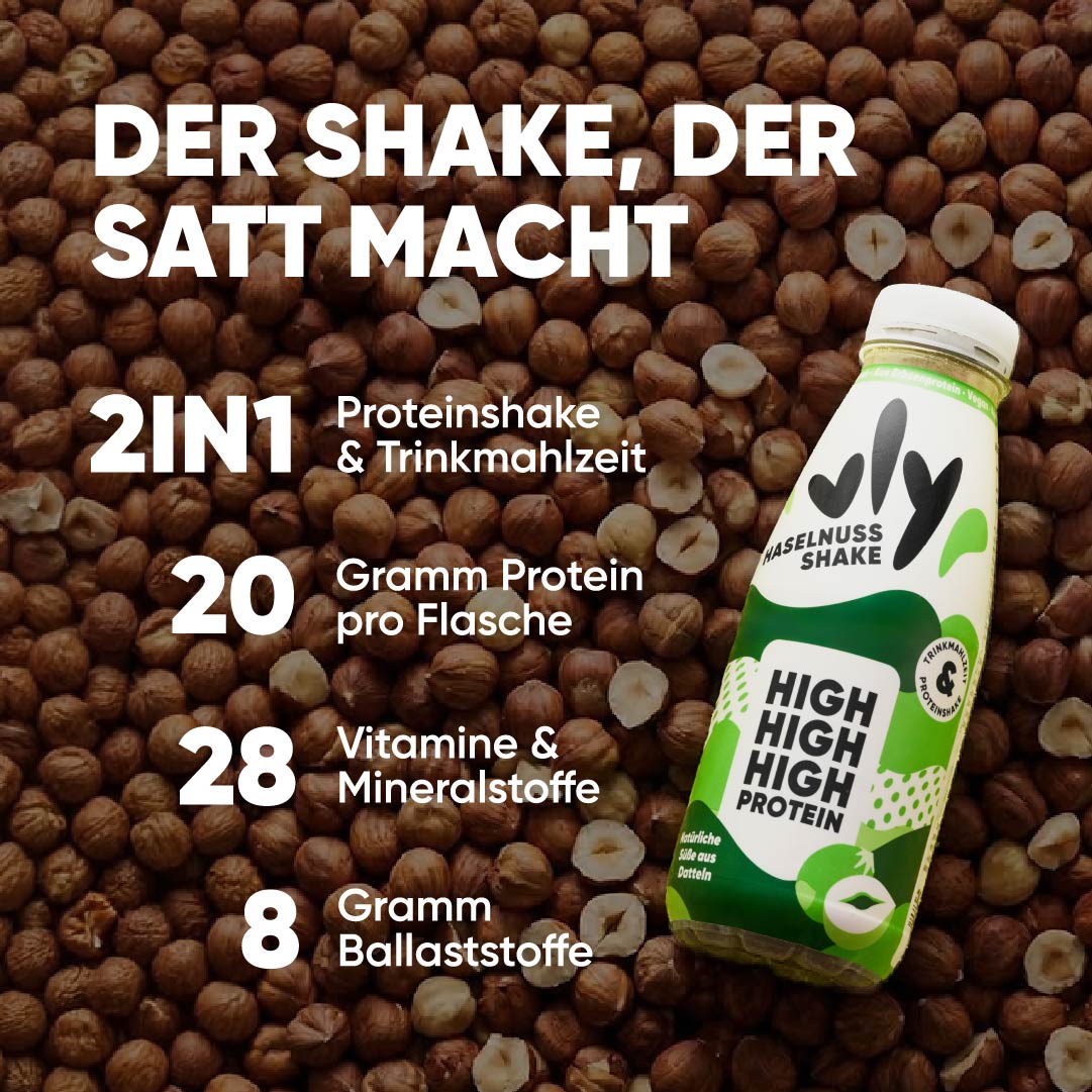 Haselnuss Shake