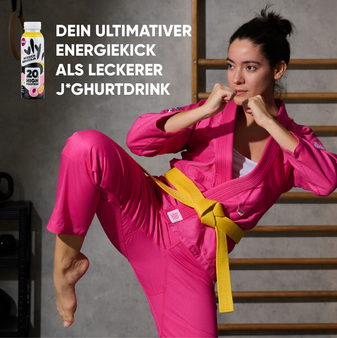 J*ghurtdrink Pfirsich Maracuja