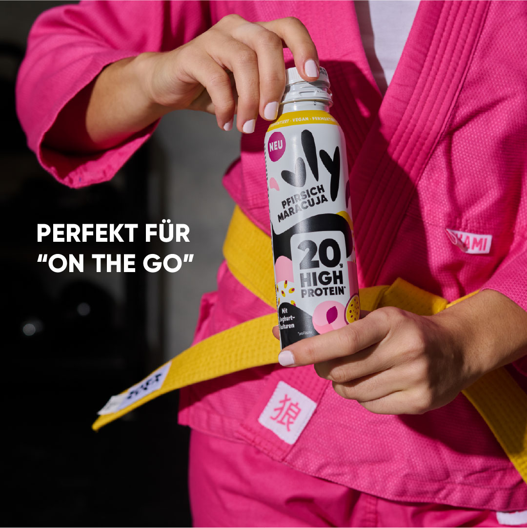 J*ghurtdrink Pfirsich Maracuja